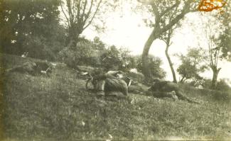 Le Maquis de Saint-Algis à l'entraînement ©Archives du Musée de la Résistance et de la Déportation de Tergnier