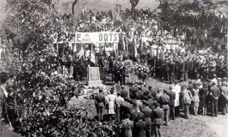 L’inauguration du monument aux morts du maquis de La Coupille ©A. Demolder