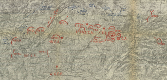 Situation de la Ve armée le 29 août 1914 au début d'après-midi