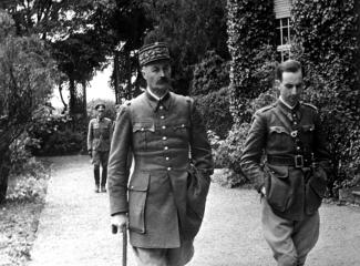 Le général Giraud après sa capture le 19 mai 1940 au Catelet ©NARA