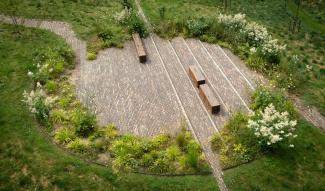 Le jardin de la paix Danois ©Yann Monel