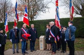 Borne Aisne Terre de Mémoire à la Pierre d'Haudroy ©CD02