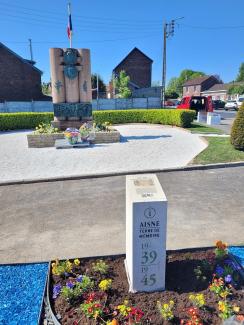 Borne Aisne Terre de Mémoire de Bohain-en-Vermandois ©CD02