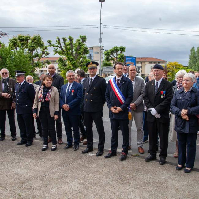 Inauguration borne Aisne Terre de Mémoire à Château-Thierry le 27 mai 2025