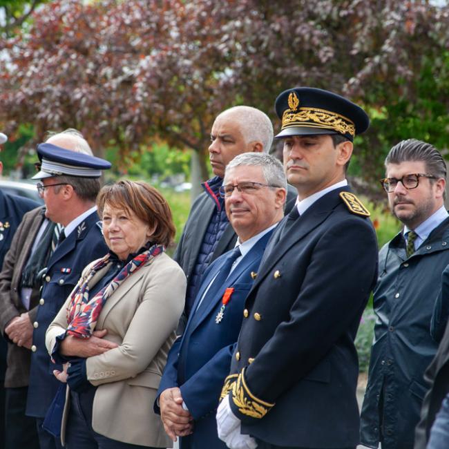 Inauguration borne Aisne Terre de Mémoire à Château-Thierry le 27 mai 2025